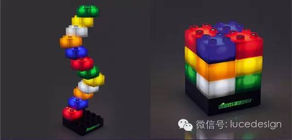 【最设计】LED 积木灯，帅的不要不要的！