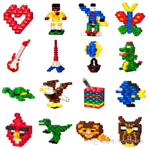 【最设计】LED 积木灯，帅的不要不要的！