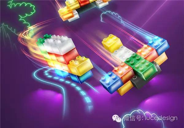 【最设计】LED 积木灯，帅的不要不要的！