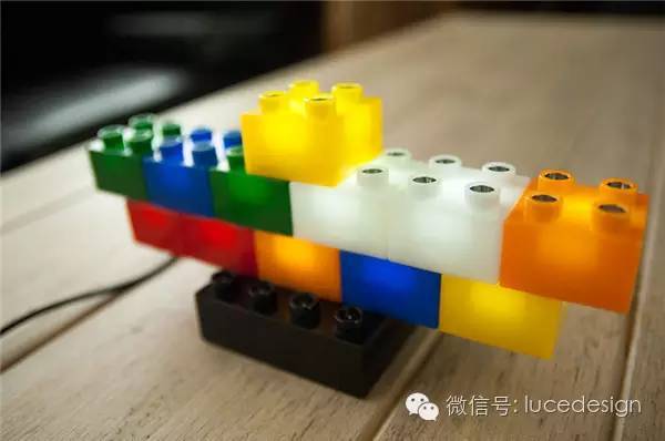 【最设计】LED 积木灯，帅的不要不要的！
