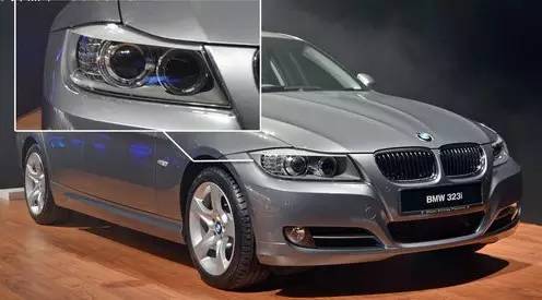 宝马只用了一个LED，就让其他车灯黯然无光