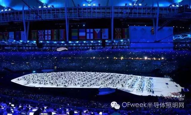 【围观】里约奥运会开幕，LED产品沉现这些精彩...