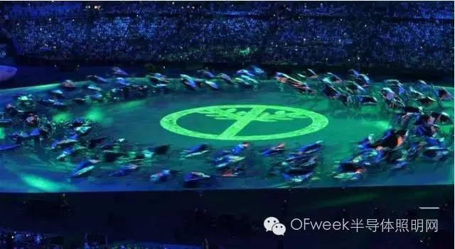 【围观】里约奥运会开幕，LED产品沉现这些精彩...