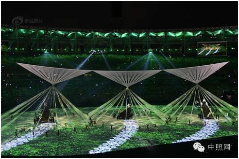 里约奥运会开幕式：一场光影交织的视觉盛宴