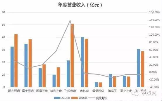 中国照明上市企业生存状况大调查