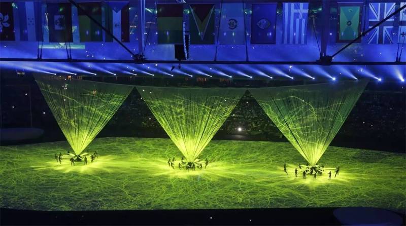 灯光美到极致！里约奥运会开幕式“逆袭”了