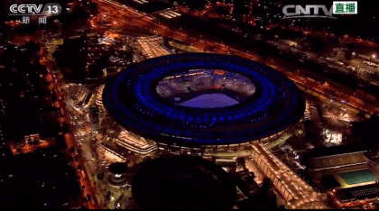 巴西奥运开幕式光影与设计