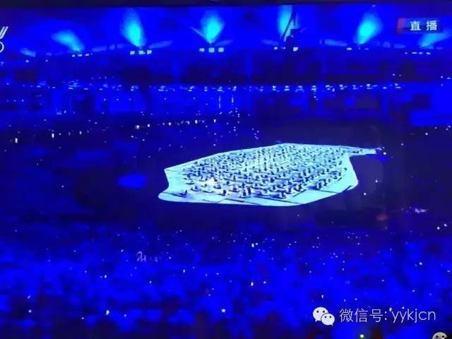 巴西奥运开幕式光影与设计