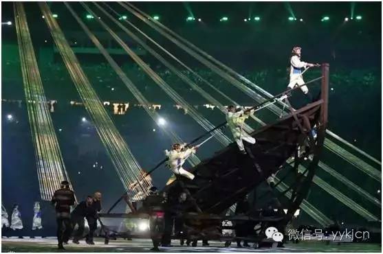 巴西奥运开幕式光影与设计