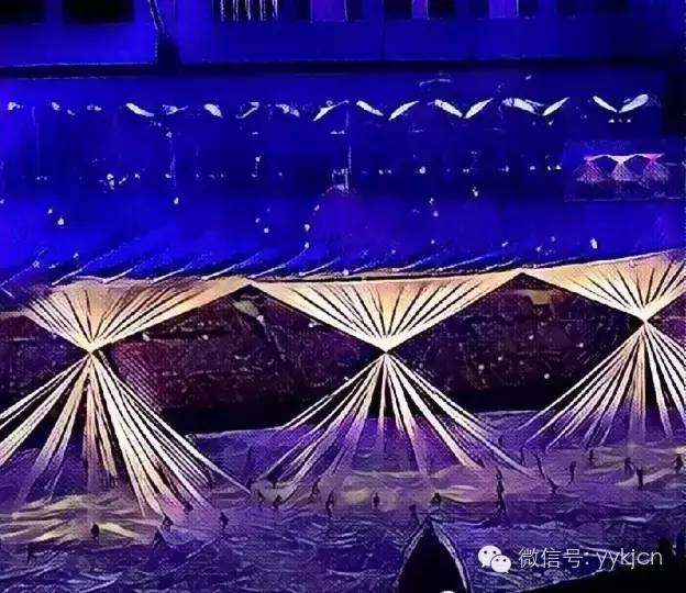 巴西奥运开幕式光影与设计