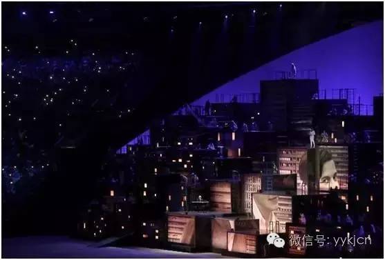 巴西奥运开幕式光影与设计