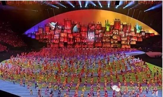 巴西奥运开幕式光影与设计