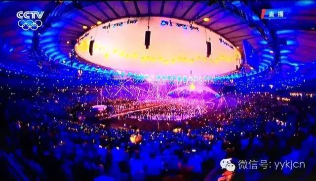 巴西奥运开幕式光影与设计