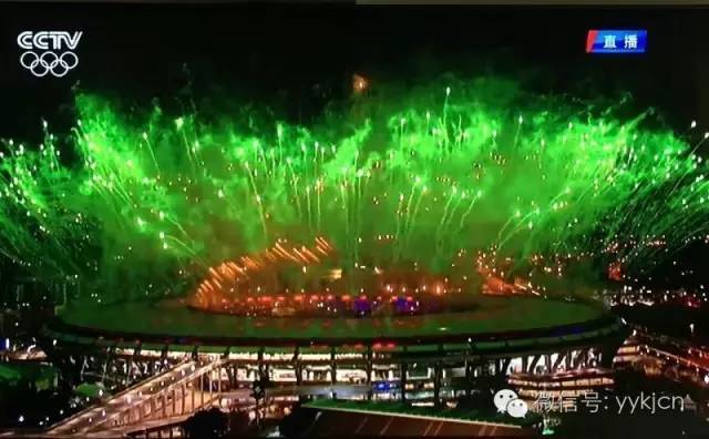 巴西奥运开幕式光影与设计