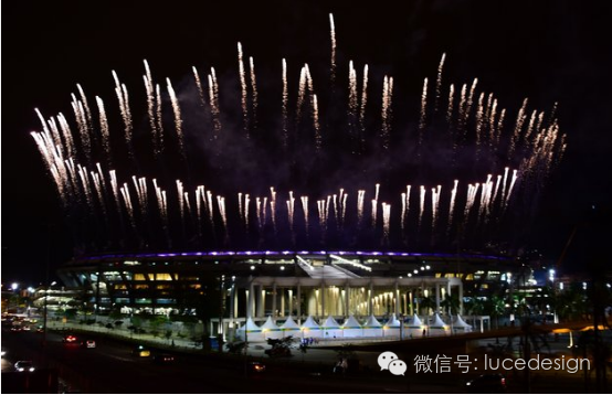 里约奥运会开幕式——巴西风情的灯光秀