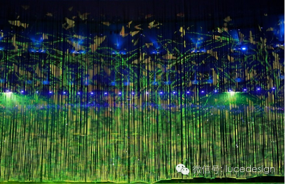 里约奥运会开幕式——巴西风情的灯光秀