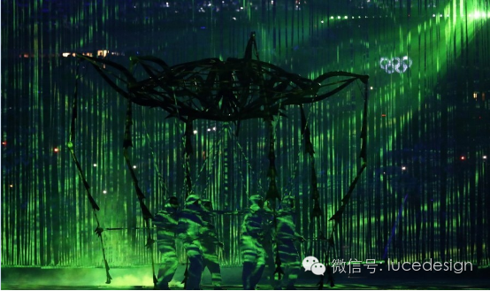 里约奥运会开幕式——巴西风情的灯光秀