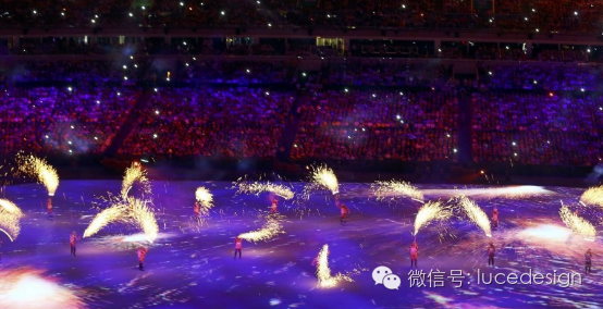 里约奥运会开幕式——巴西风情的灯光秀