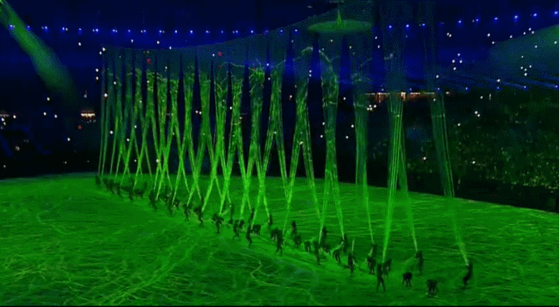 奥运开幕式｜一场光影盛宴