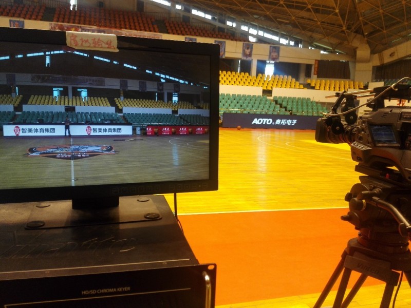 奥拓电子LED虚拟显示 演绎体育商业新模式
