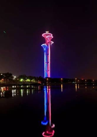 北京奥林匹克塔“生命之树”灯光设计详解