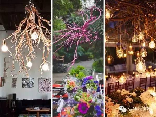 超美！树枝做的灯，让家里更具活力！
