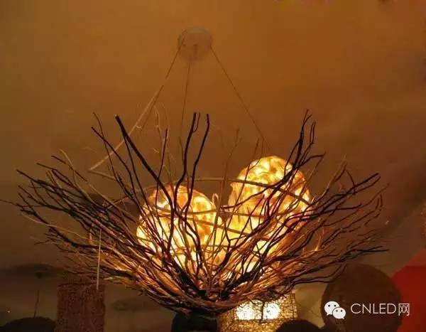 超美！树枝做的灯，让家里更具活力！