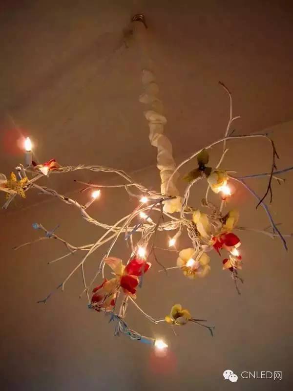 超美！树枝做的灯，让家里更具活力！