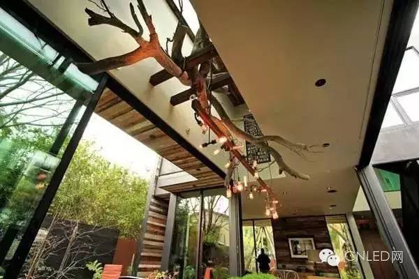 超美！树枝做的灯，让家里更具活力！
