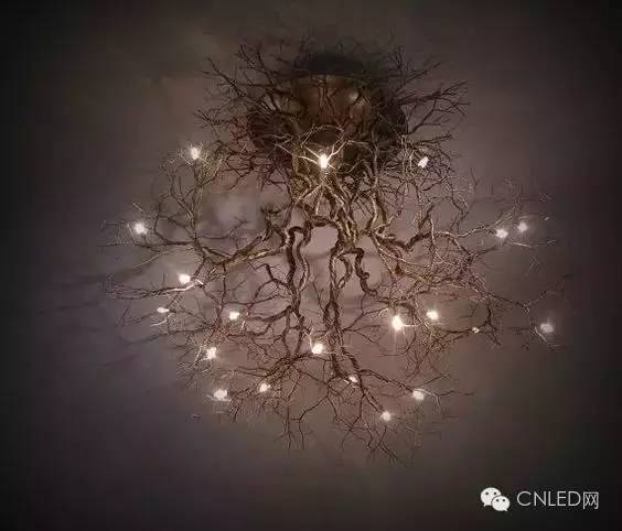 超美！树枝做的灯，让家里更具活力！