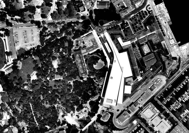 旧时停车场，重现古葡萄牙航海图