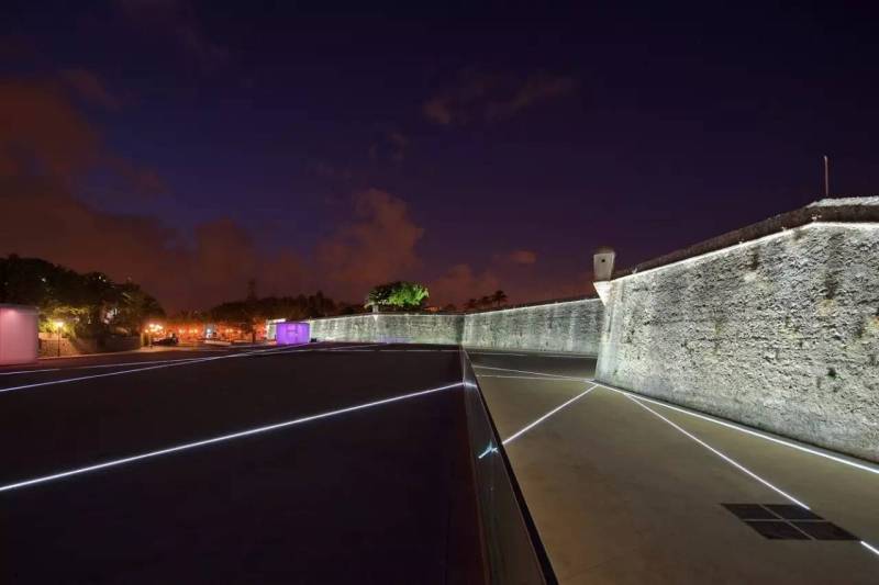 旧时停车场，重现古葡萄牙航海图