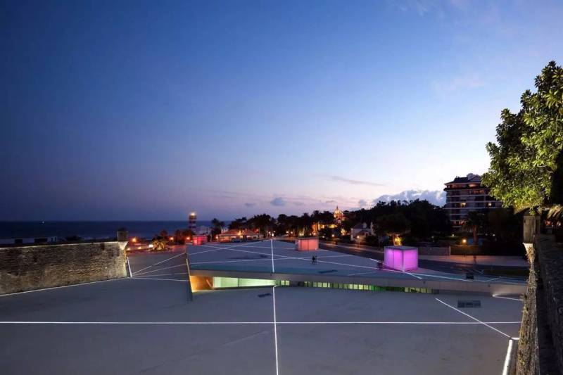 旧时停车场，重现古葡萄牙航海图