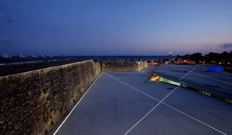 旧时停车场，重现古葡萄牙航海图