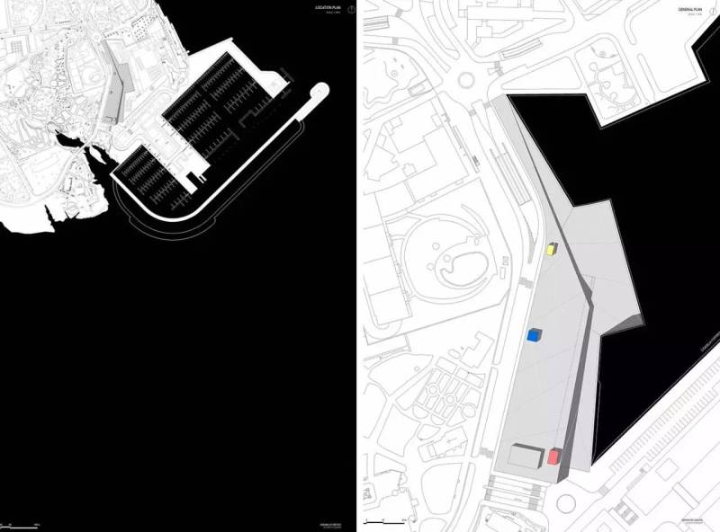 旧时停车场，重现古葡萄牙航海图