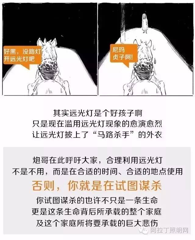 汽车车灯右灯射得比左灯远？