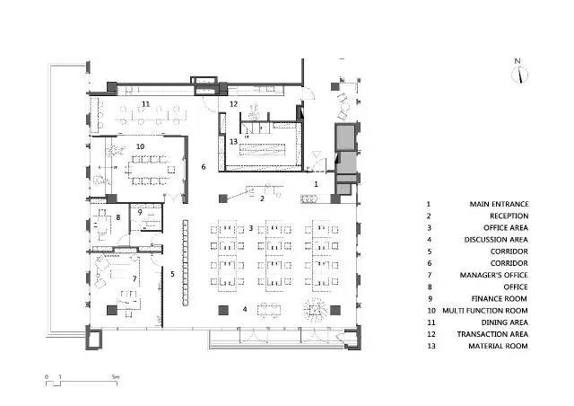 方磊新作 | 壹舍设计办公室，现代极简又带帅气工业风