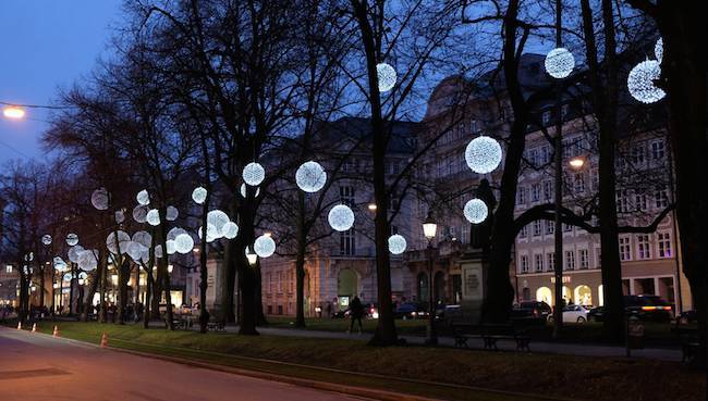 【盘点】| 重磅推荐！圣诞节的灯光艺术