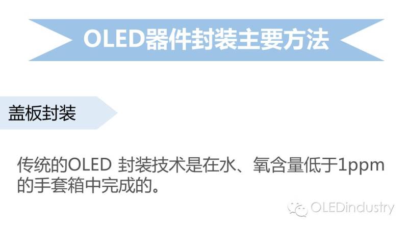 只要4分钟！！OLED封装主要方法及失效模式你就懂了