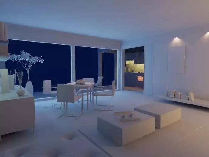 灯光没用好，天天过万圣节！