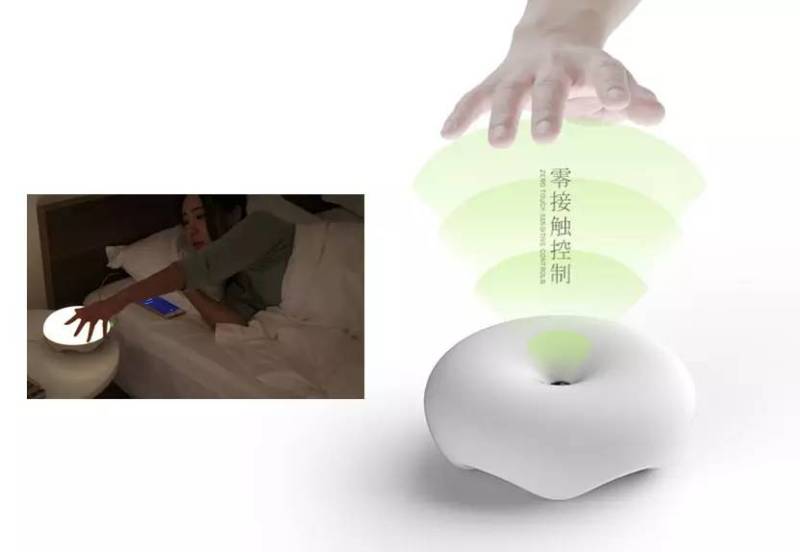 「灯客说」只需挥一挥手 IPUDA 抚光灯