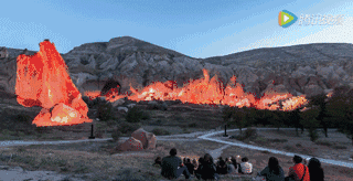 【A&P 分享】超震撼的岩石Mapping灯光秀