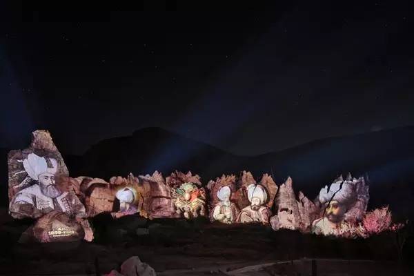 【A&P 分享】超震撼的岩石Mapping灯光秀