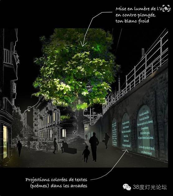 魏铭哲：照明设计意向图，精彩无限