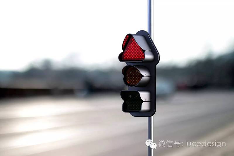 【最设计】红绿灯不再都是圆的咯！