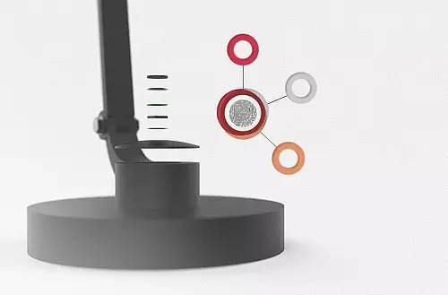 一款能自由切换灯光氛围的台灯