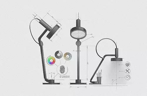 一款能自由切换灯光氛围的台灯