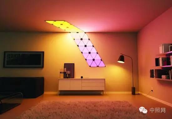 能像乐高积木般任意拼装的智能照明面板