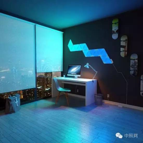 能像乐高积木般任意拼装的智能照明面板