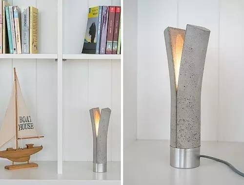 简单讨巧的混凝土灯具